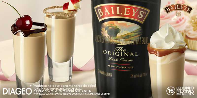 Bebidas con Baileys